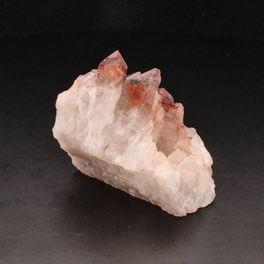 Orange River Hematite Quartz Cluster