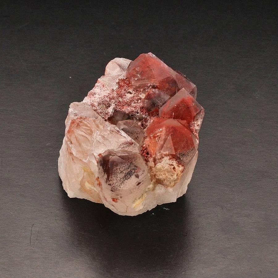 Orange River Phantom Quartz Crystal Small Cluster