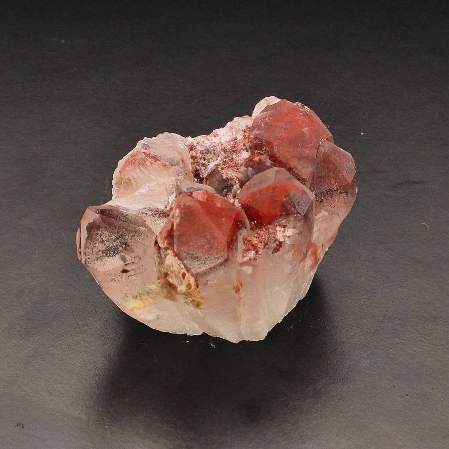 Orange River Phantom Quartz Crystal Small Cluster