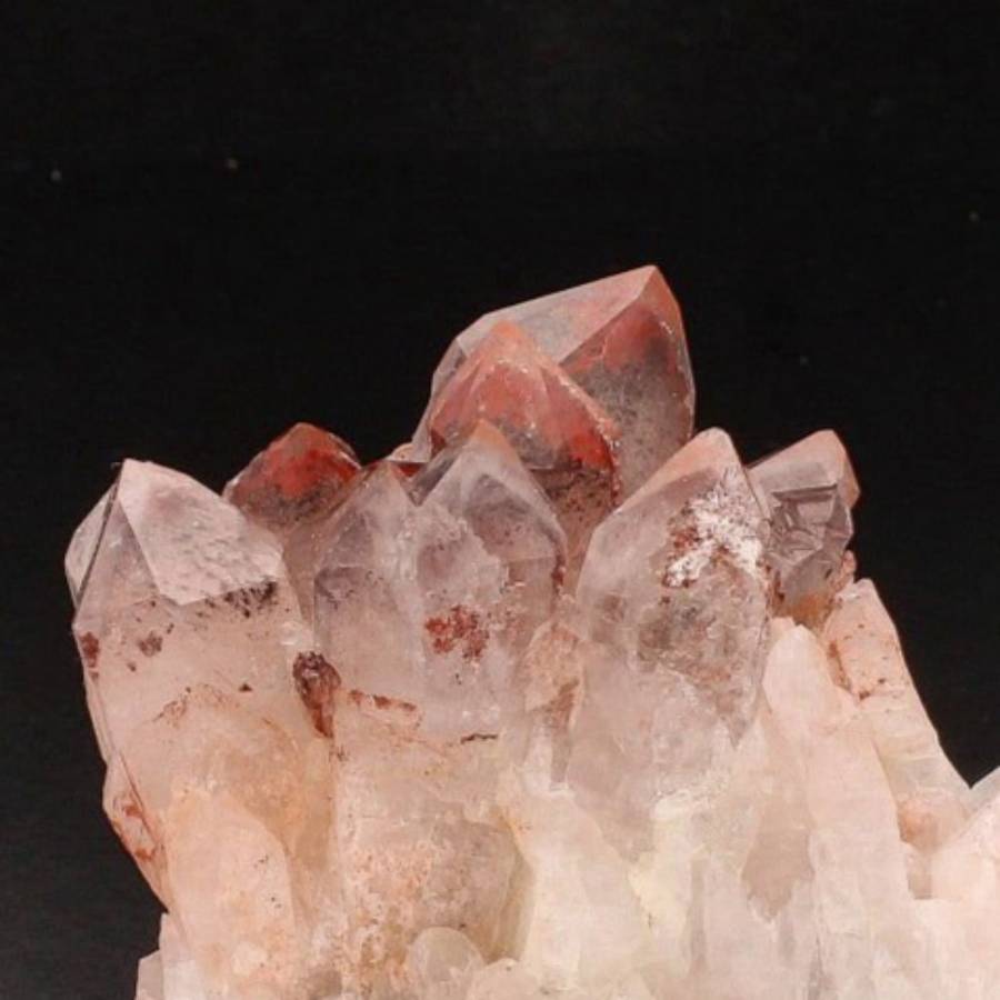 Orange River Quartz with Hematite