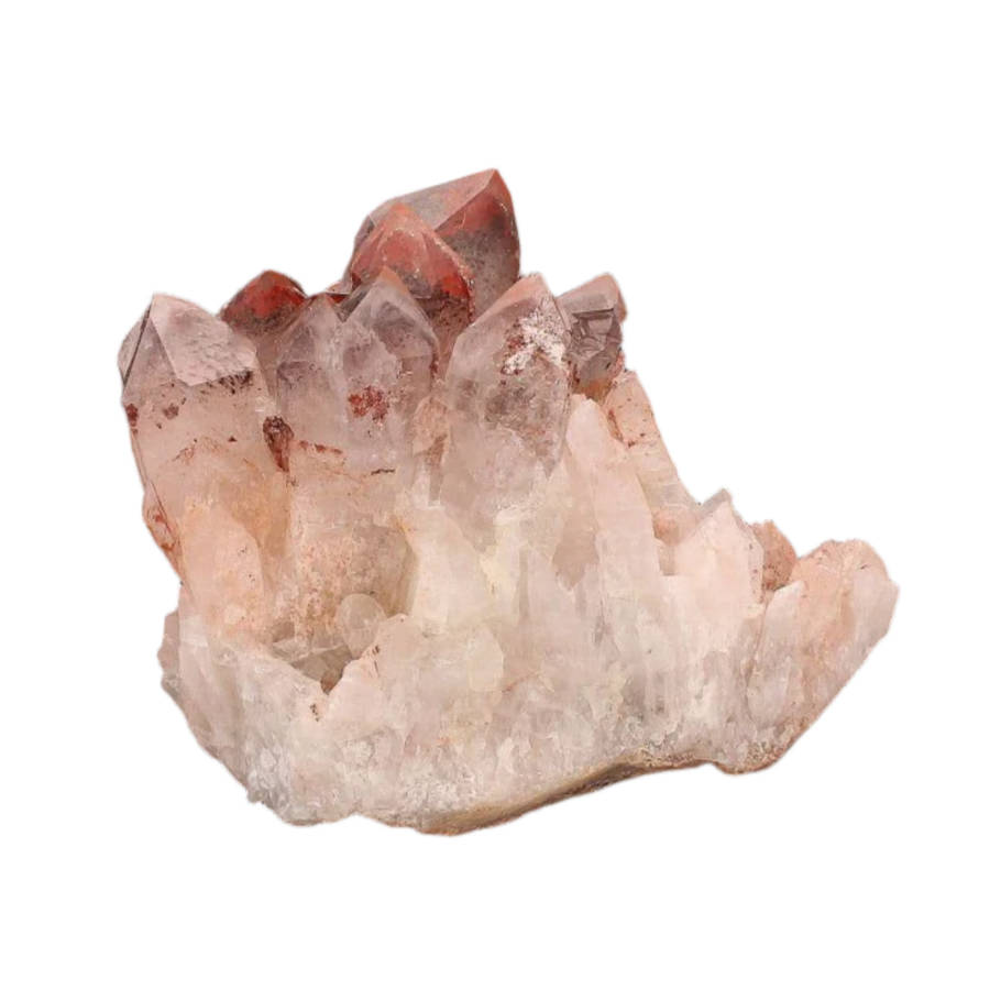 Orange River Quartz with Hematite