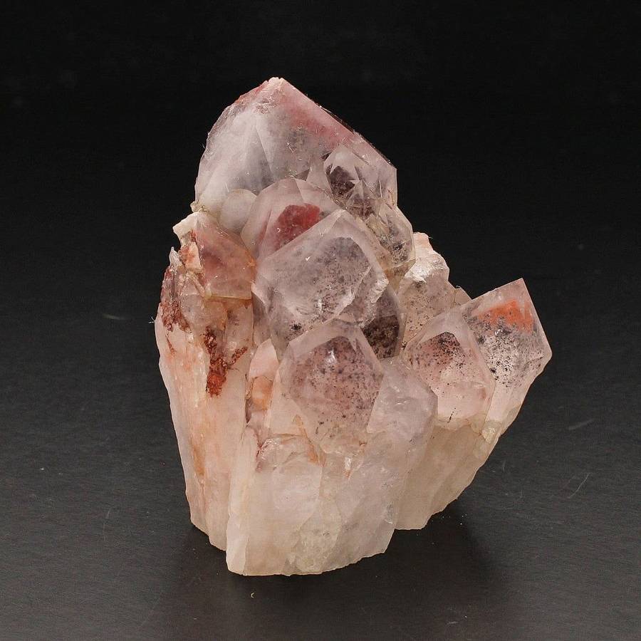 Miniature Orange River Quartz Crystal Cluster