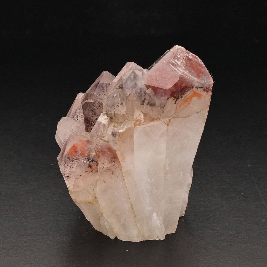 Miniature Orange River Quartz Crystal Cluster