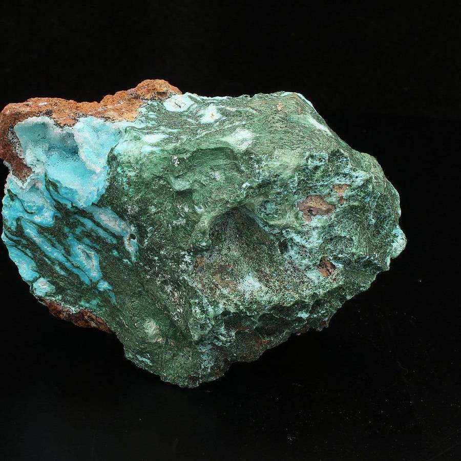 Quartz Fusion: Malachite & Chrysocolla