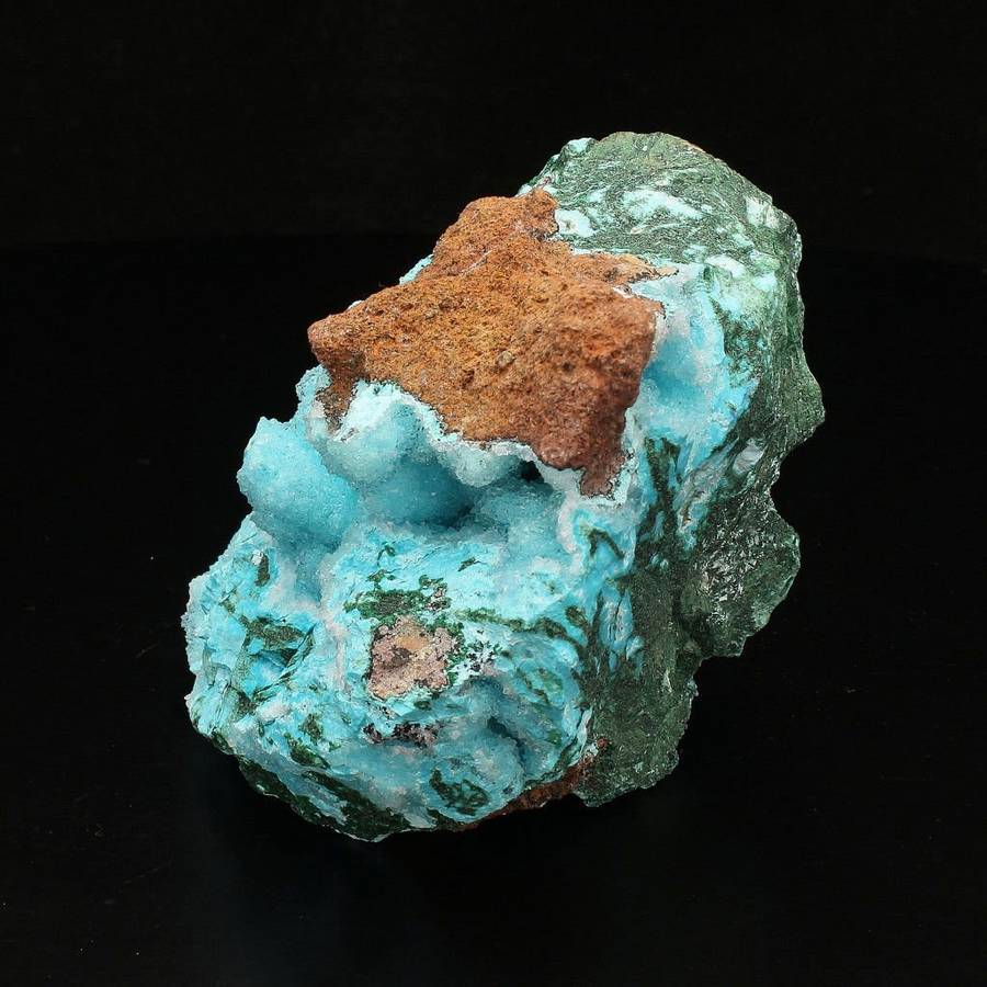 Quartz Fusion: Malachite & Chrysocolla