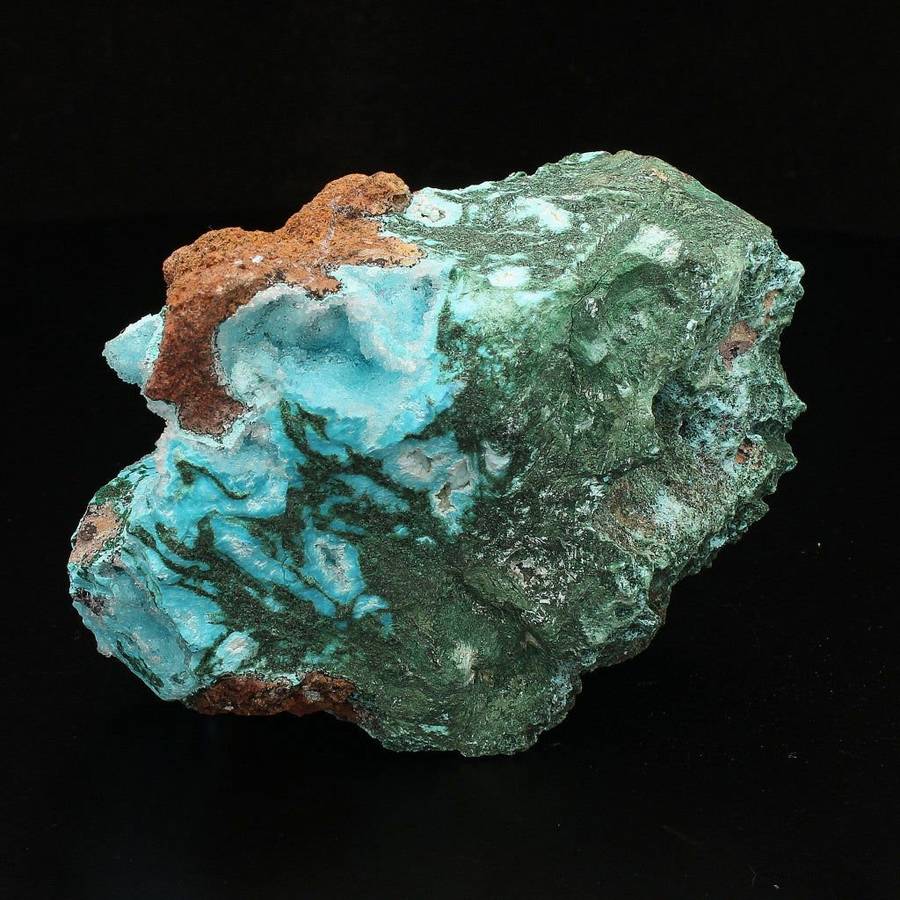 Quartz Fusion: Malachite & Chrysocolla