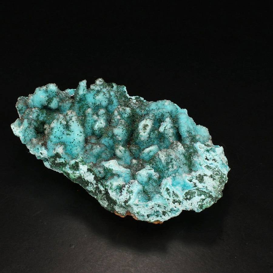 Mystic Druzy Quartz with Malachite Magic