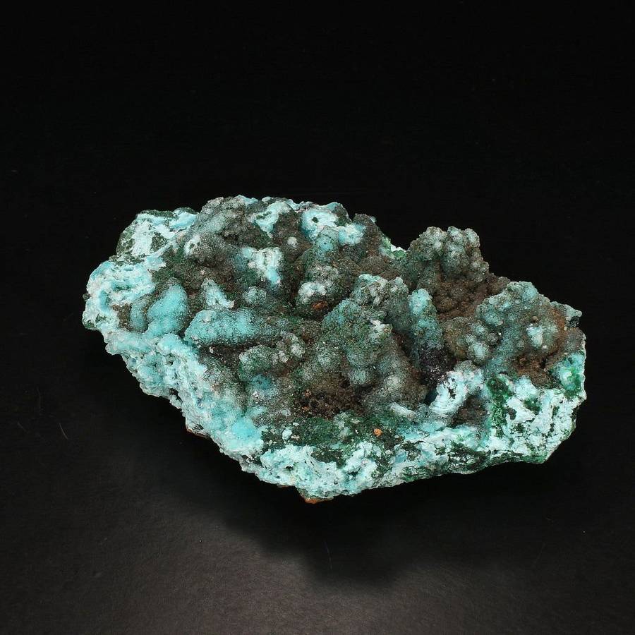 Mystic Druzy Quartz with Malachite Magic