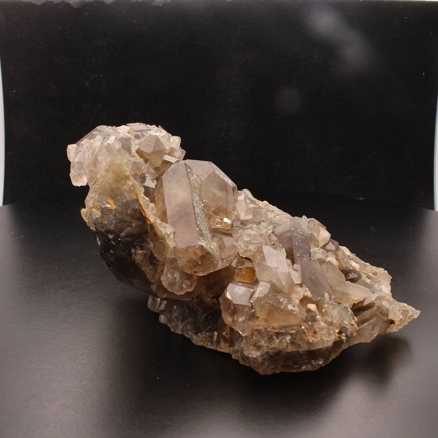 Smoky Quartz Large Cluster (Steinkopf)