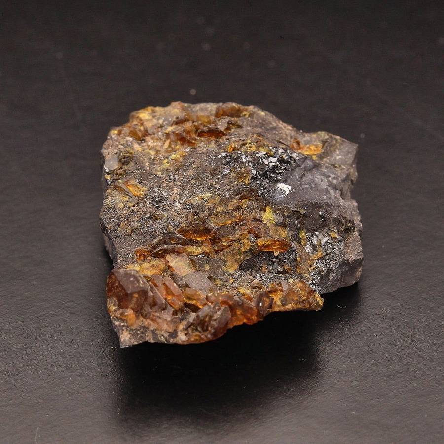 Sturmanite on Manganese, Nchwaning Mine