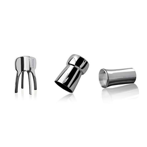 Vagnbys Champagne Set - Twister and Pourer and Stopper