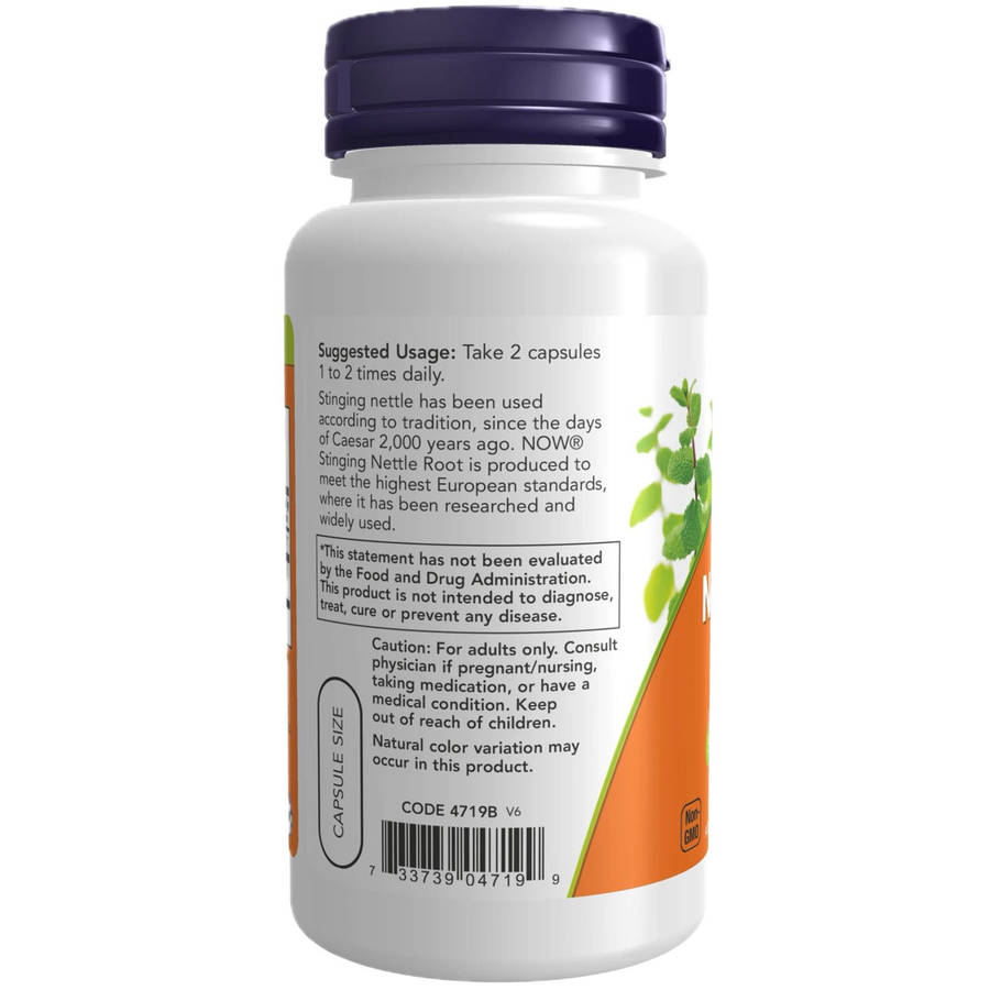NOW Foods Stinging Nettle Root Extract 250 Mg - 90 Veg Capsules