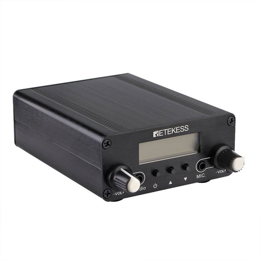 Retekess TR508 FM Transmitter For Drive-in Church FM Transmitter Wireless Broadcast Stereo Statio...
