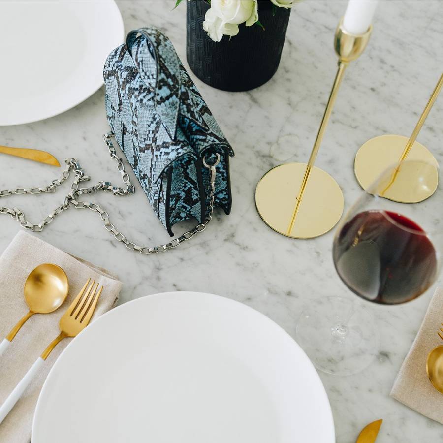 Gold Candle Holder