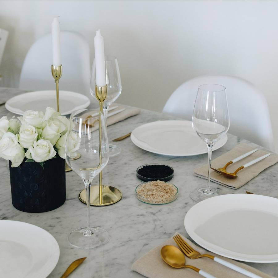 Gold Candle Holder