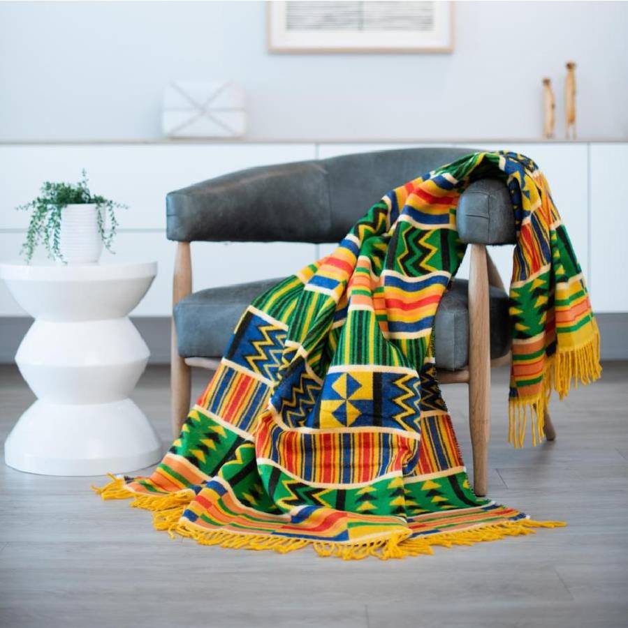 Kente Bella Vita Throw