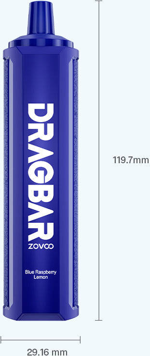 ZoVoo Dragbar F 8000 Pineapple Coconut Rum Rechargeable Disposable Vape Pod 50mg 8000 Puffs