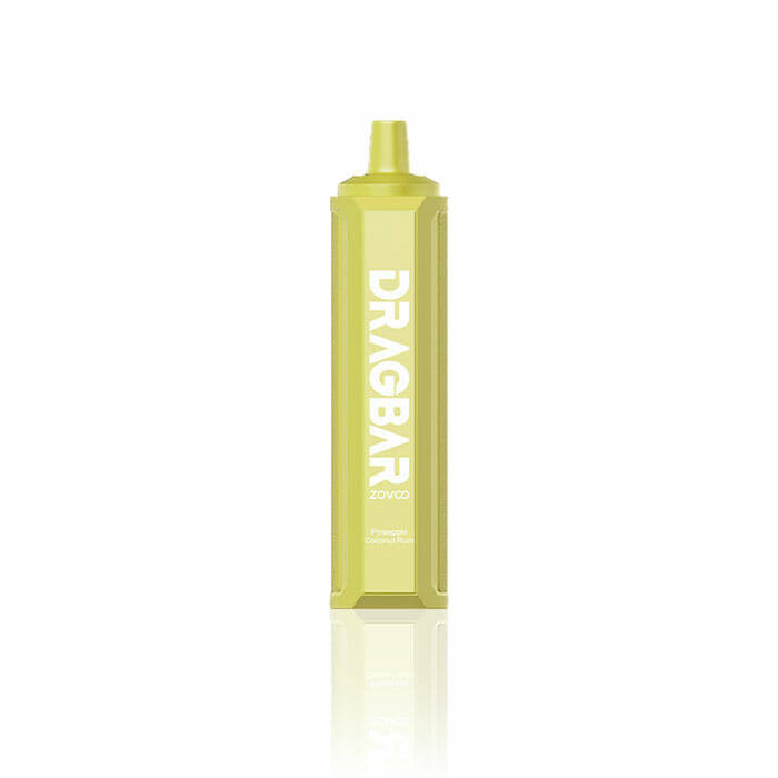 ZoVoo Dragbar F 8000 Pineapple Coconut Rum Rechargeable Disposable Vape Pod 50mg 8000 Puffs