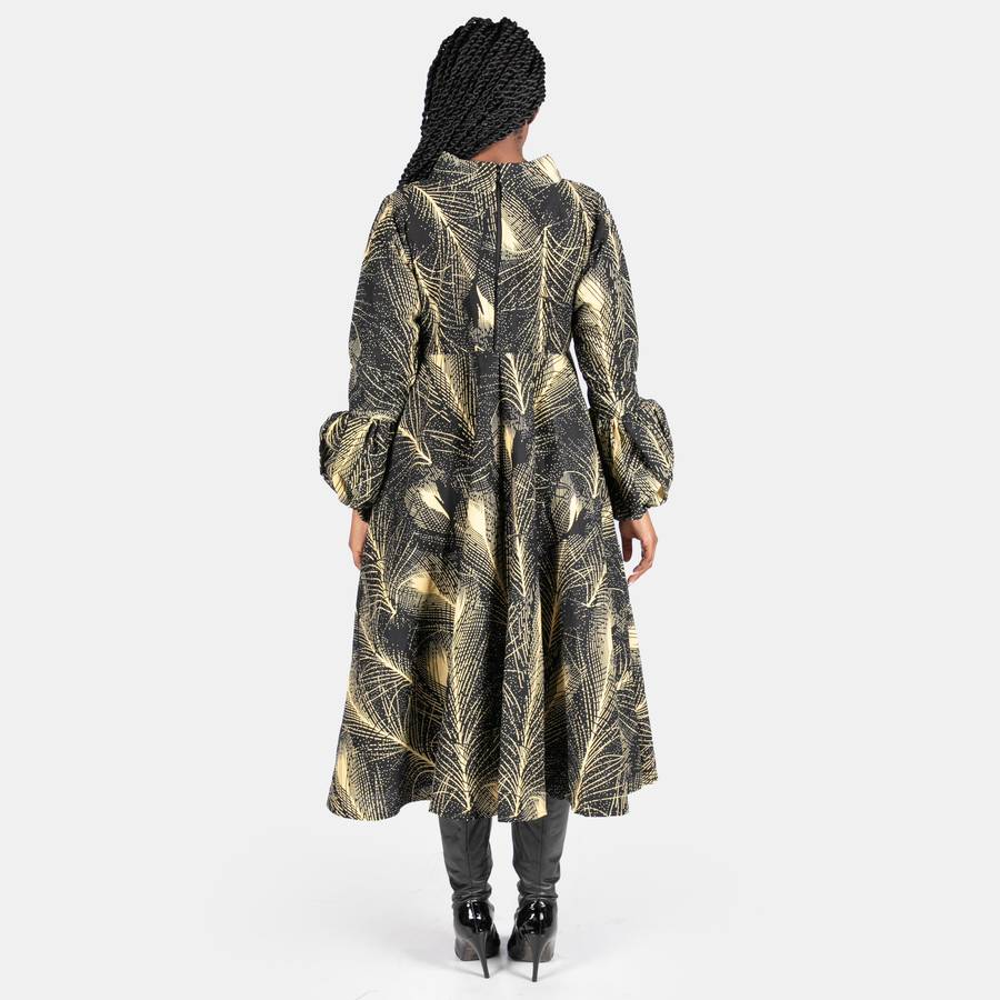 Ladies Magauta Dress - Black