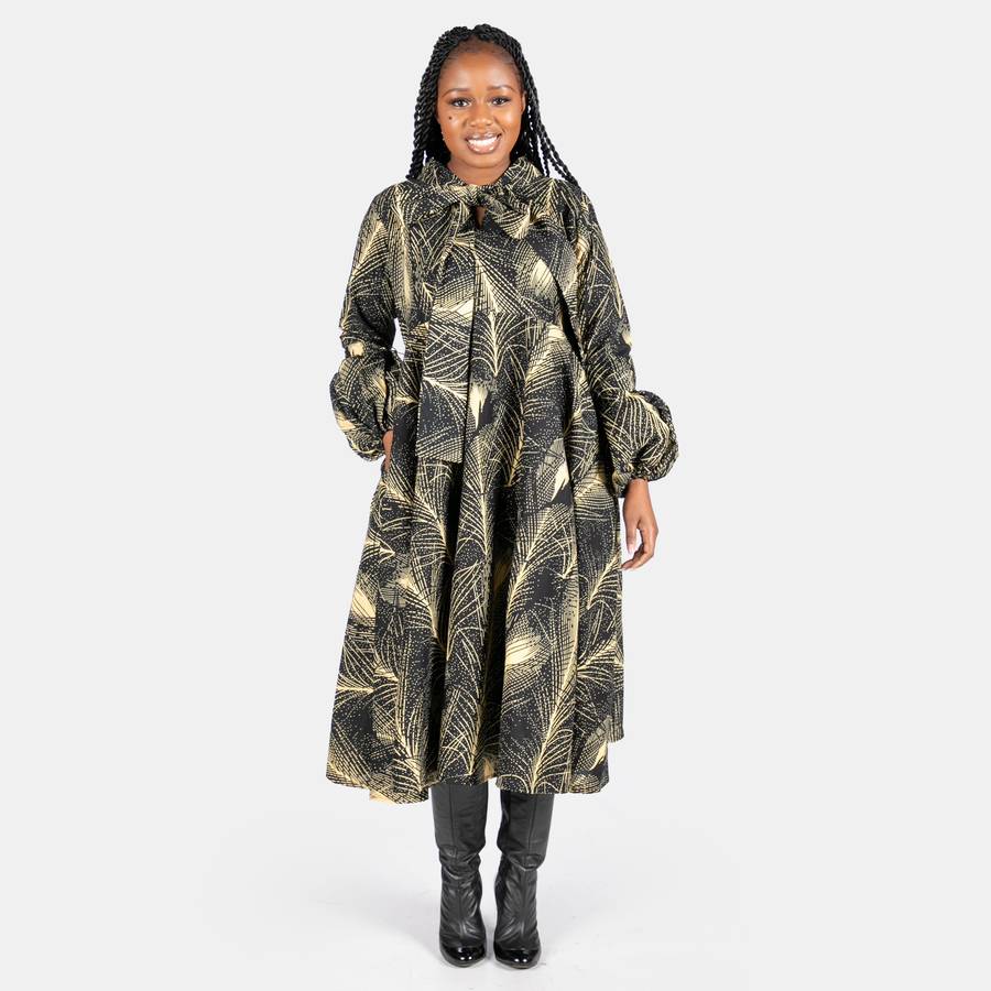 Ladies Magauta Dress - Black