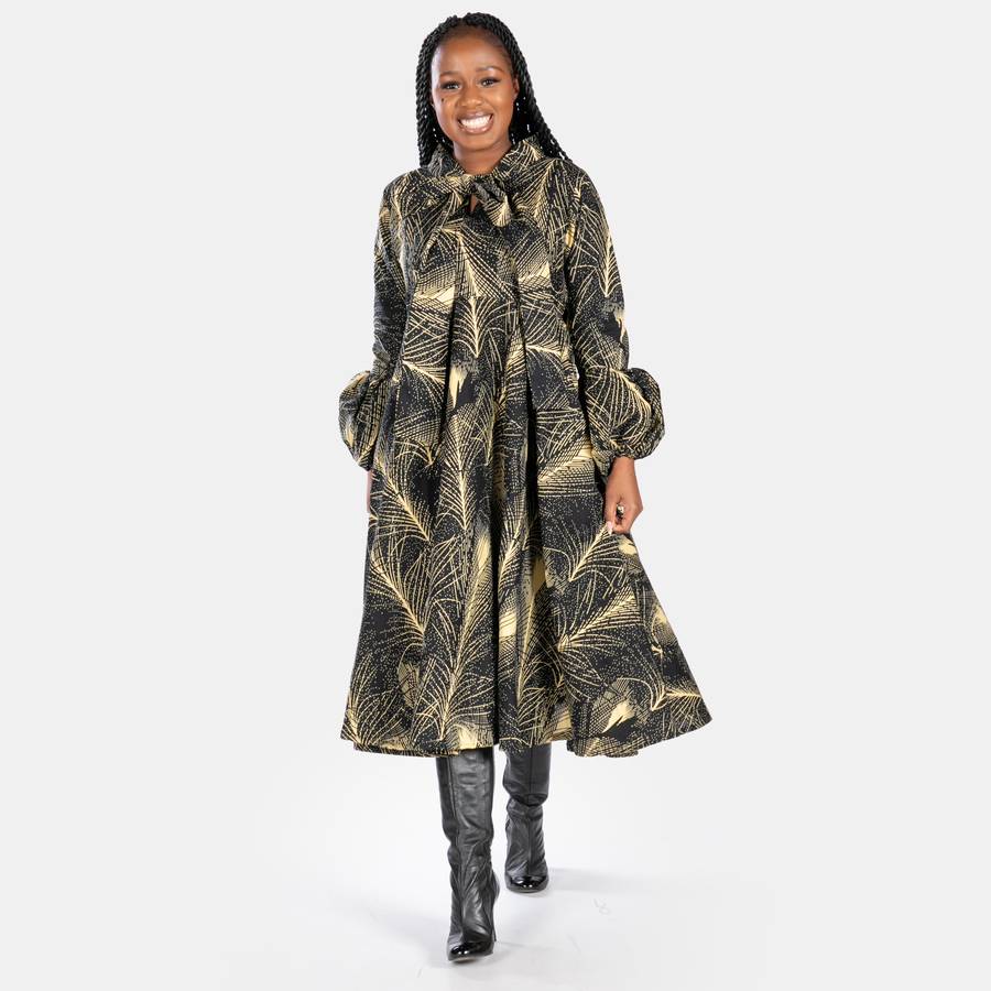 Ladies Magauta Dress - Black