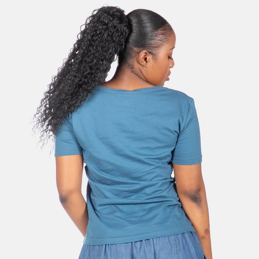 Ladies' Weird Girls Club T-Shirt - Blue