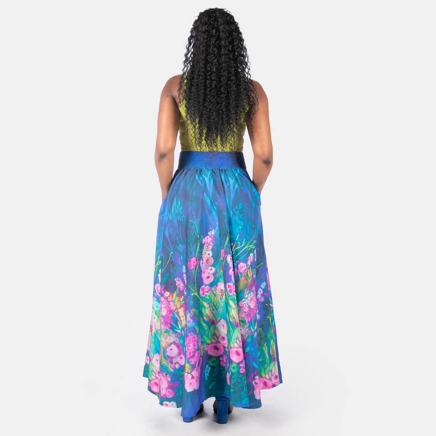 Ladies' Summer High Rise Skirt - Pink