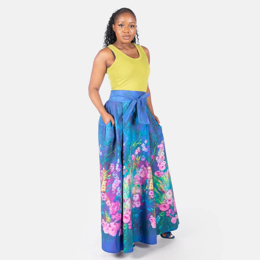 Ladies' Summer High Rise Skirt - Pink