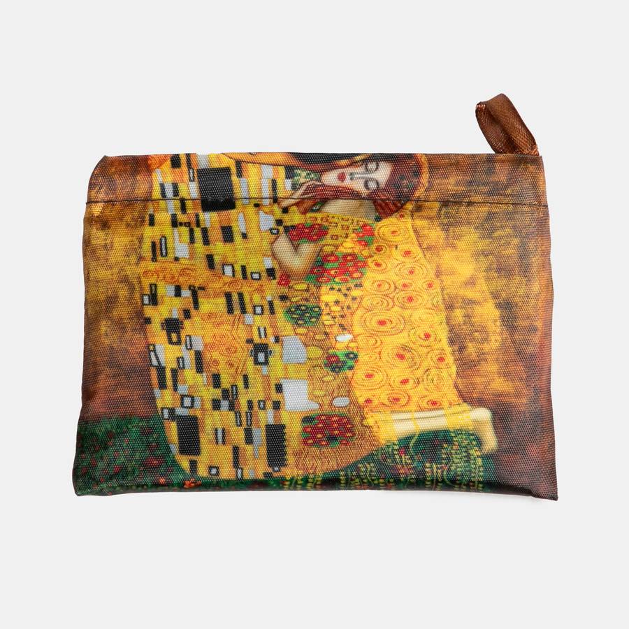 Arty Folding Tote Bag - Gold