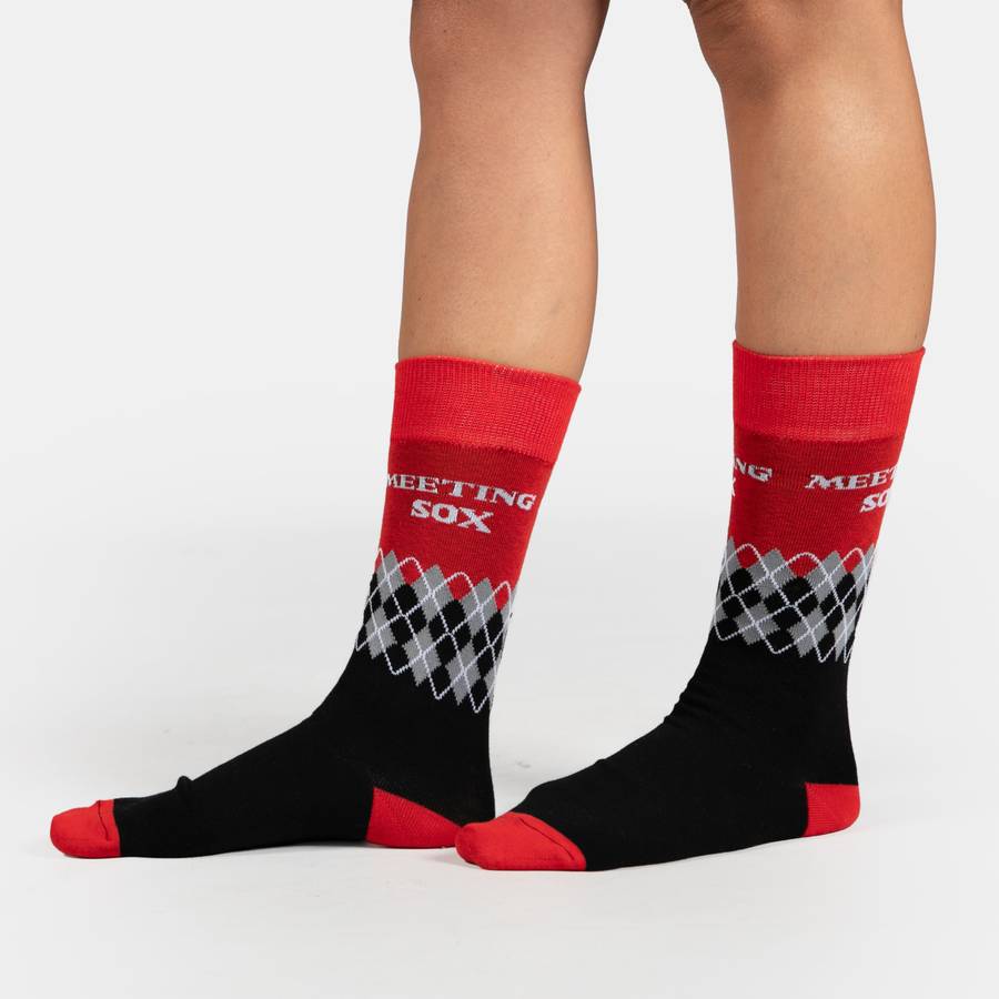 Men's Novelty Meeting Socks