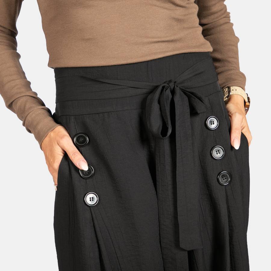 6 Button Pants