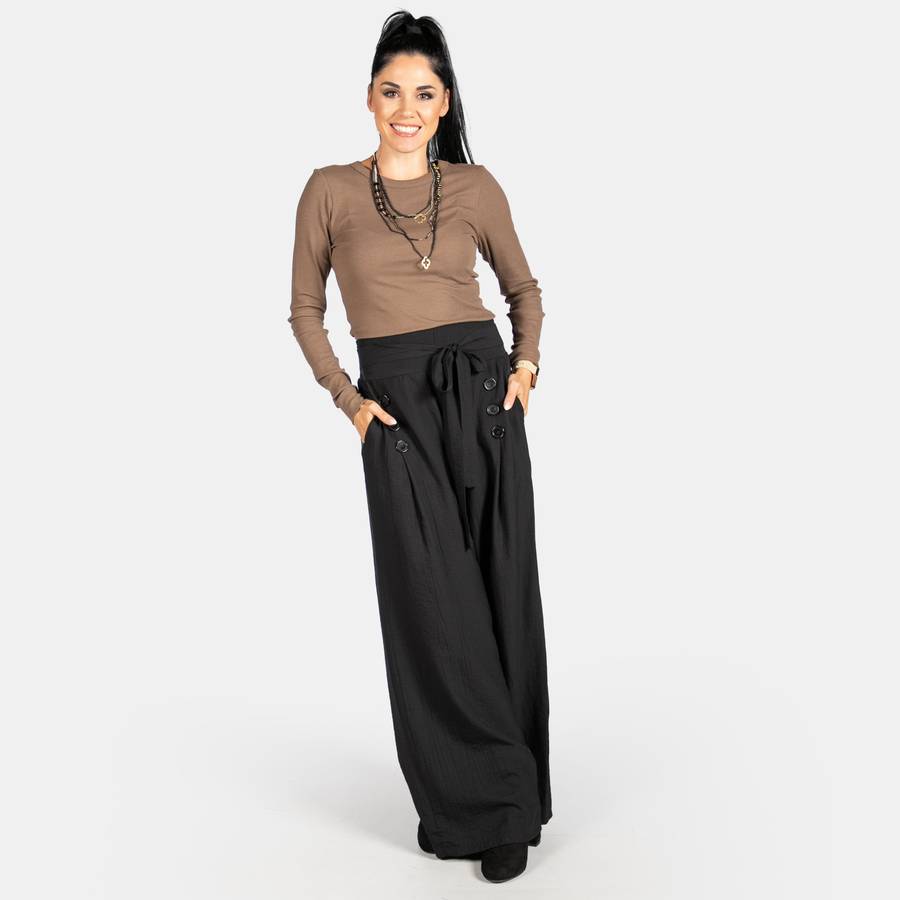6 Button Pants
