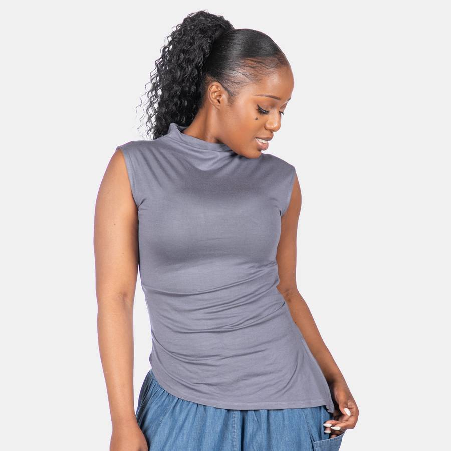 Ladies' Nina Top  - Grey