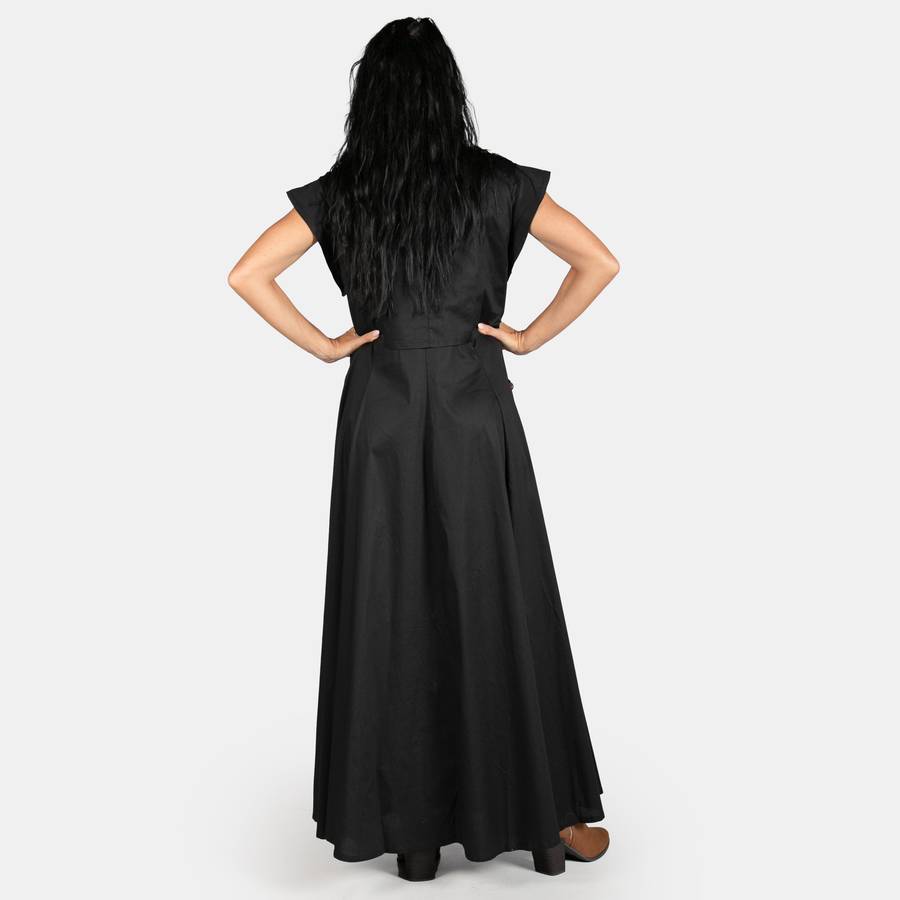 Ladies' Origami Dress - Black