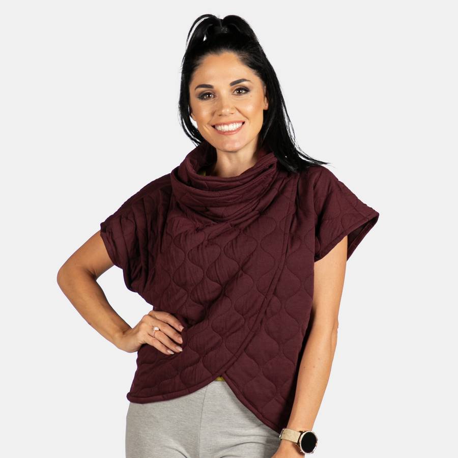 Women's Belle Bolero Jacket - Ruby