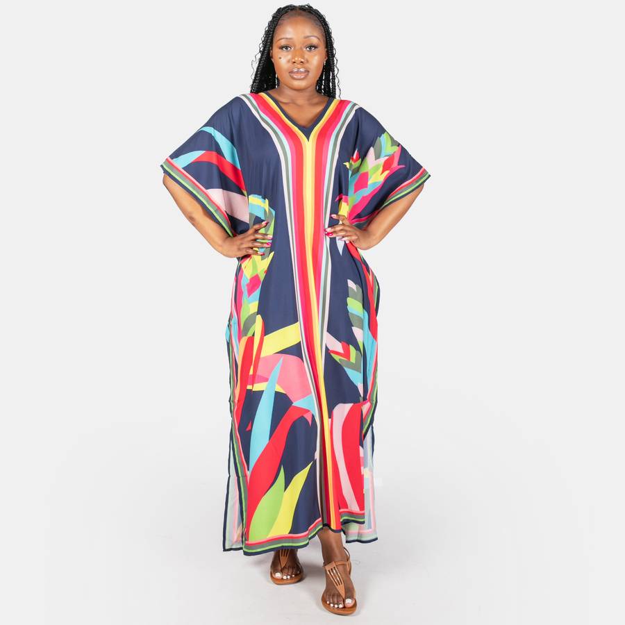 Ladies' Maldives Kaftan - Yellow