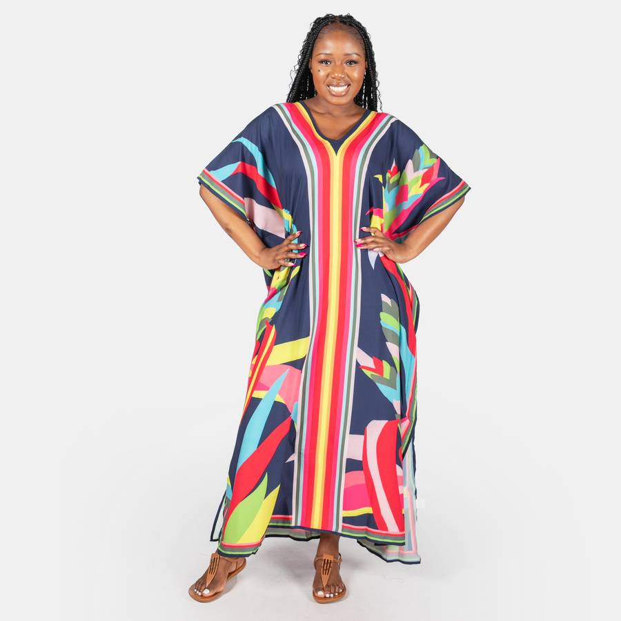 Ladies' Maldives Kaftan - Yellow