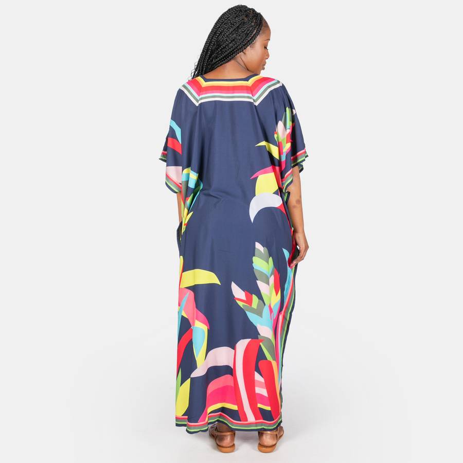 Ladies' Maldives Kaftan - Yellow