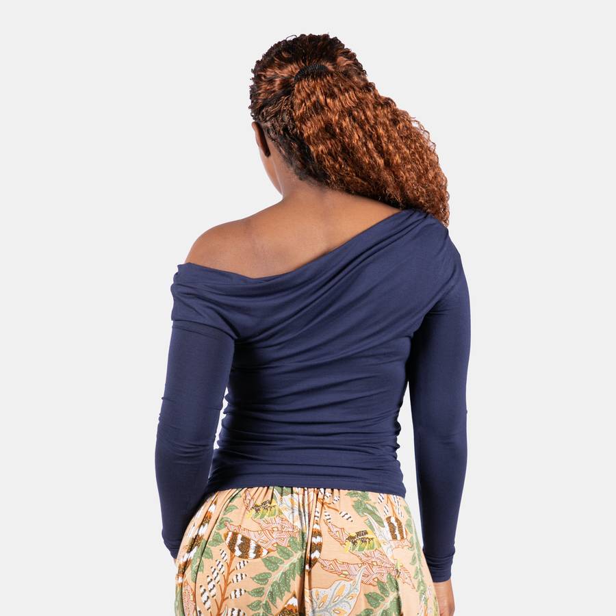 Ladies' Plain Anthi Off The Shoulder Top