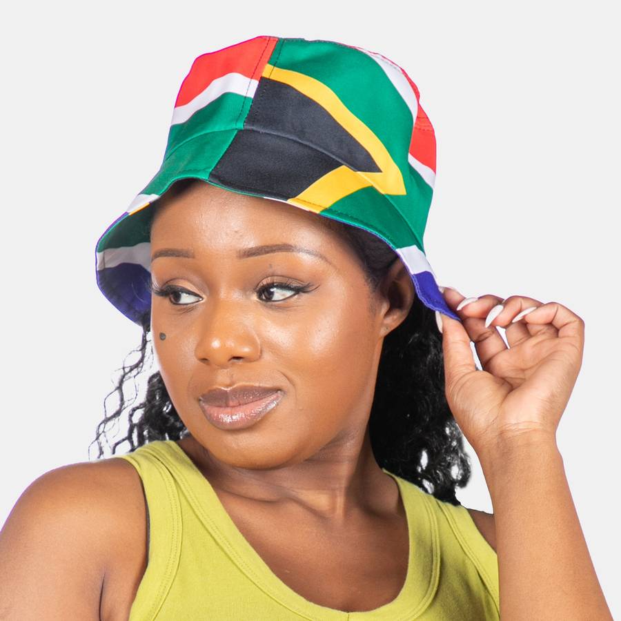 Bold SA Flag Bucket Hat - Multi