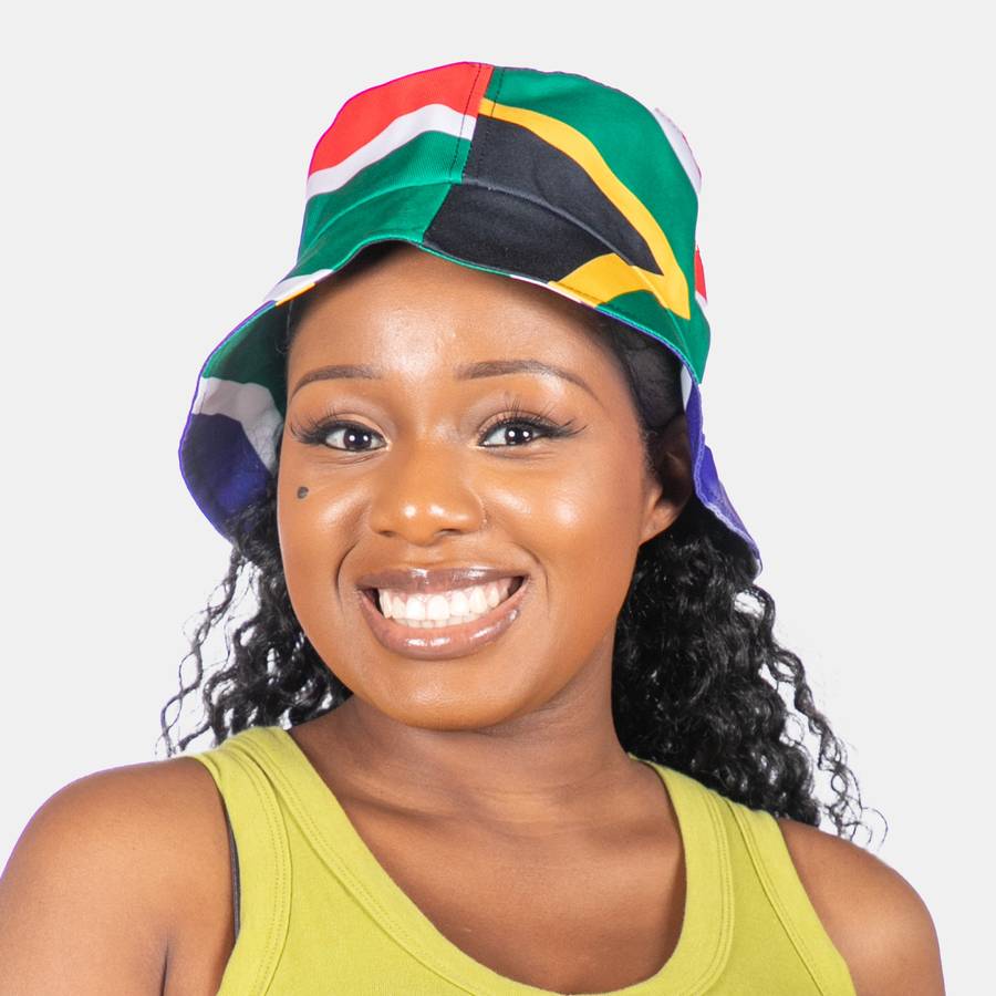 Bold SA Flag Bucket Hat - Multi