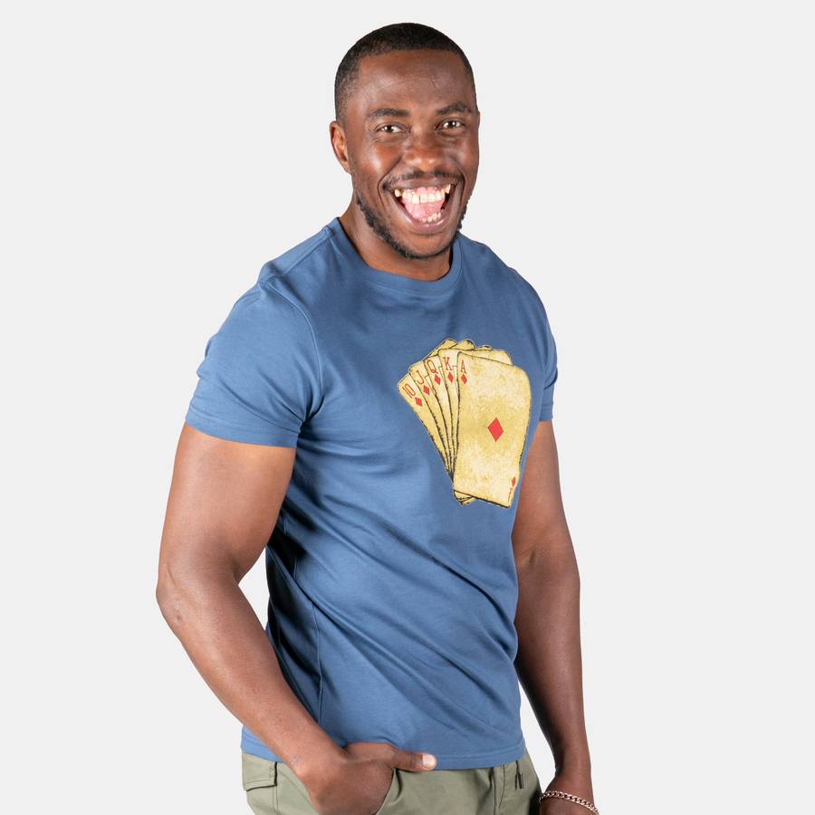 Men's Royal Flush T-Shirt - Royal
