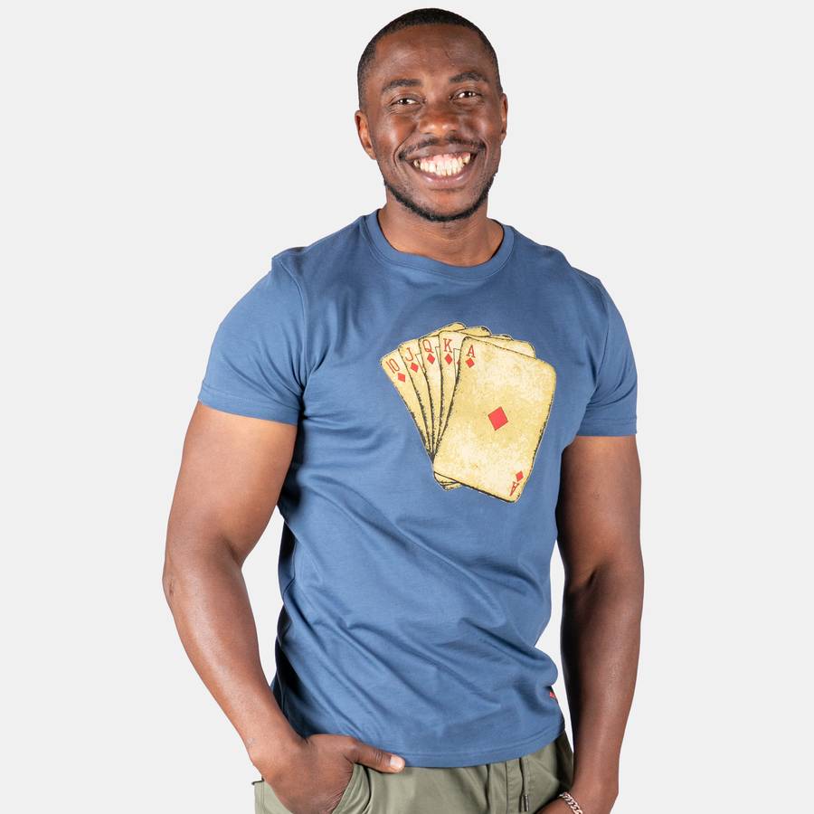 Men's Royal Flush T-Shirt - Royal