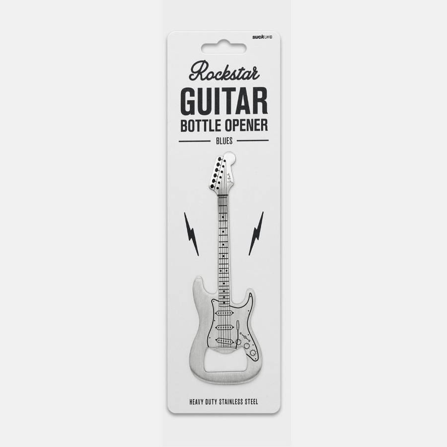 Blues Guitar Bottle Opener