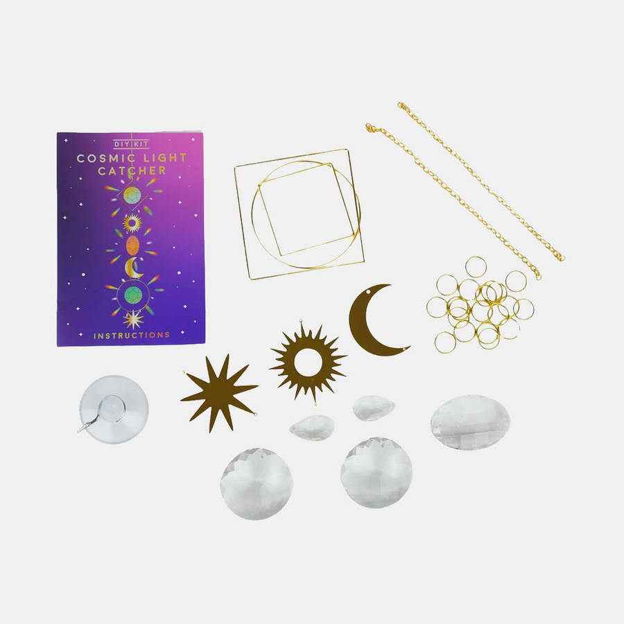 Cosmic Light Catcher DIY Hanging Ornament