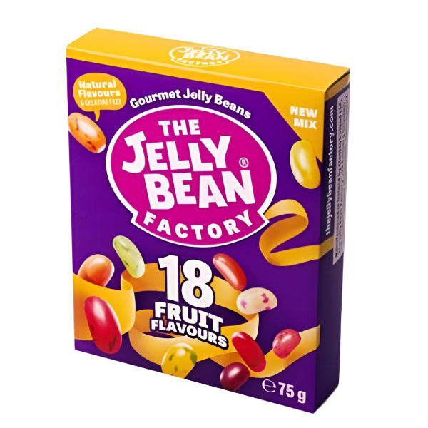 The Jelly Bean Factory Gourmet Fruit Flavours 75g (Exp 05/08/24)