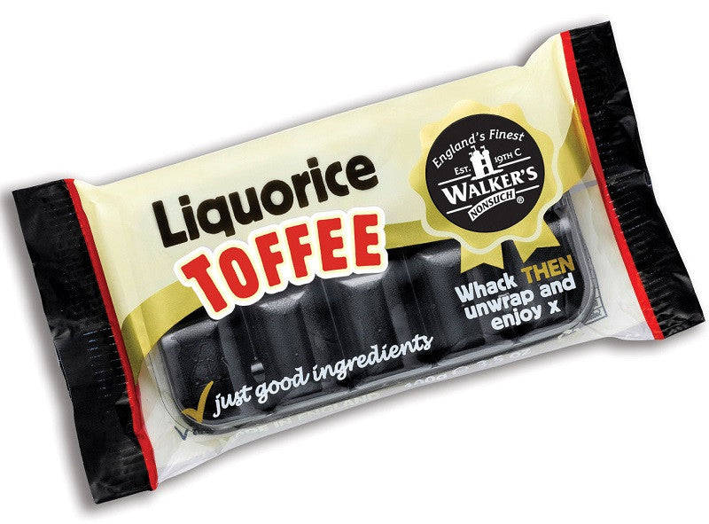 Walkers Nonsuch Liquorice Toffee Bar 100g