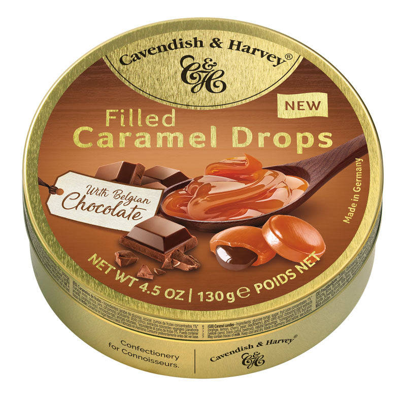 Cavendish & Harvey Filled Caramel Drops 130g