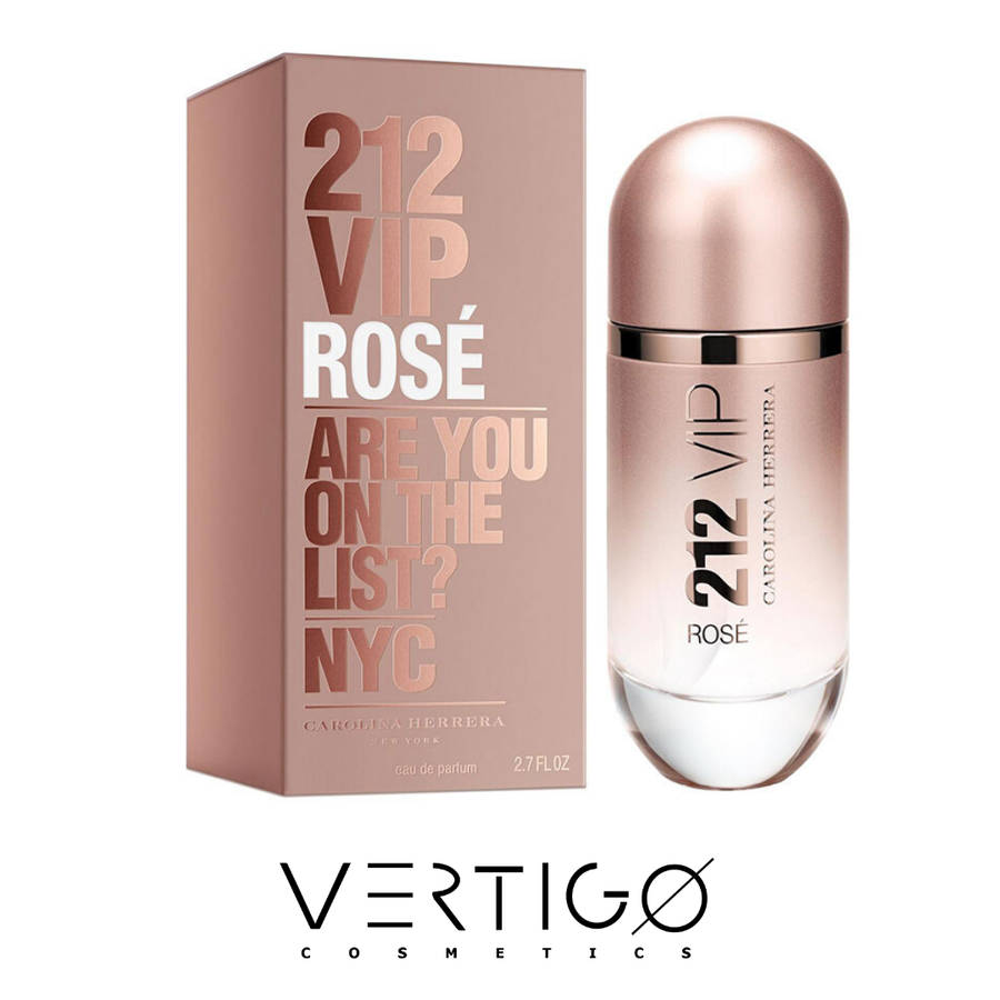 VIP 212 ROSE by CAROLINA HERRERA - 80ML / EAU DE PARFUM