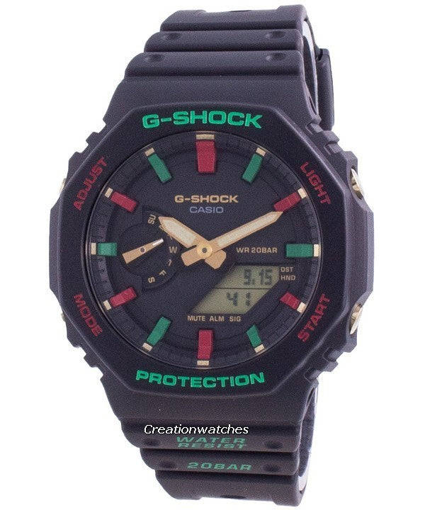 Casio G-Shock World Time Quartz GA-2100TH-1A GA2100TH-1A 200M Men's Watch